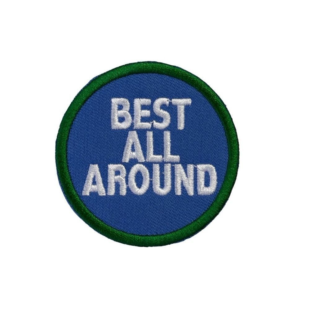 Best All Around Iron In Embroidered Patch